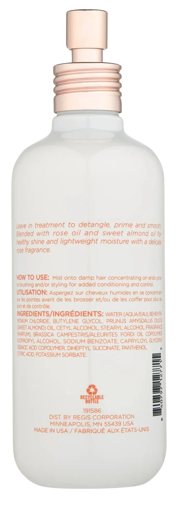 Rose Repair Leave-in Conditioning Spray - Smooth and Detangle - Image 3