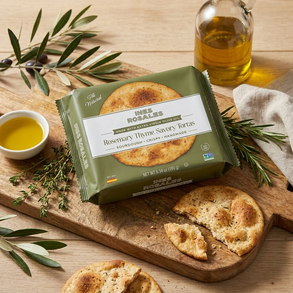 Rosemary And Thyme Savory Olive Oil Tortas - Image 2