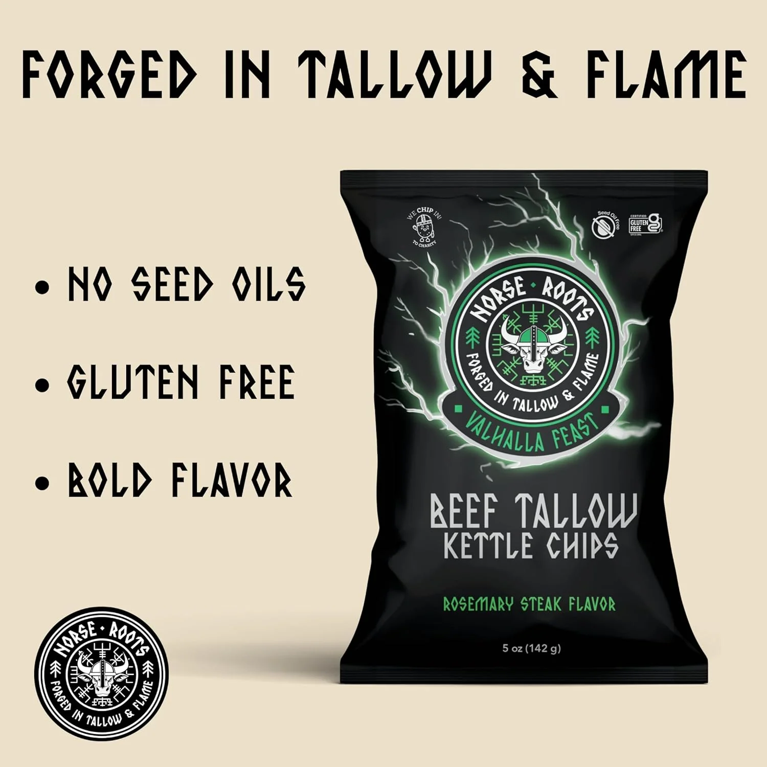 Rosemary Beef Tallow Kettle Chips - Image 2