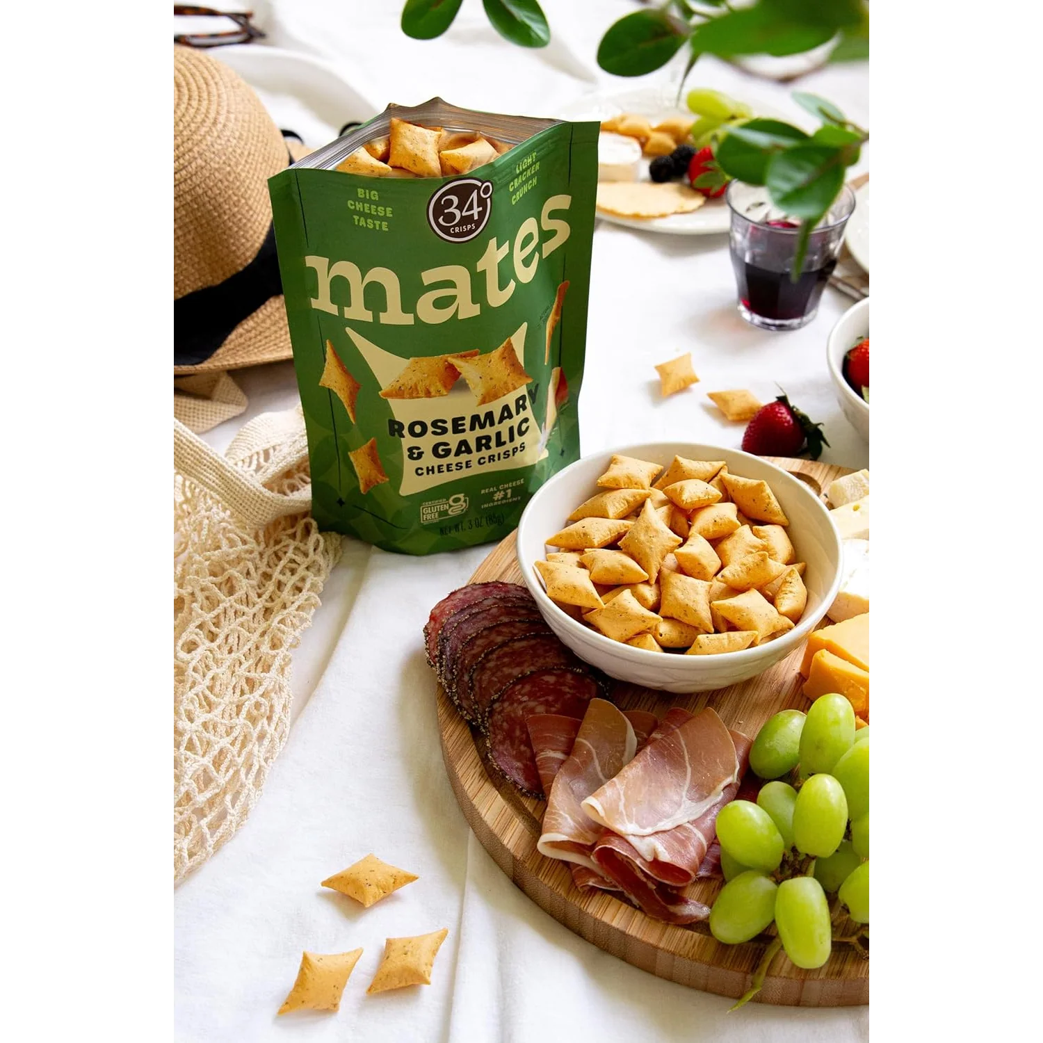 Rosemary & Garlic Cheese Crisps - Image 6