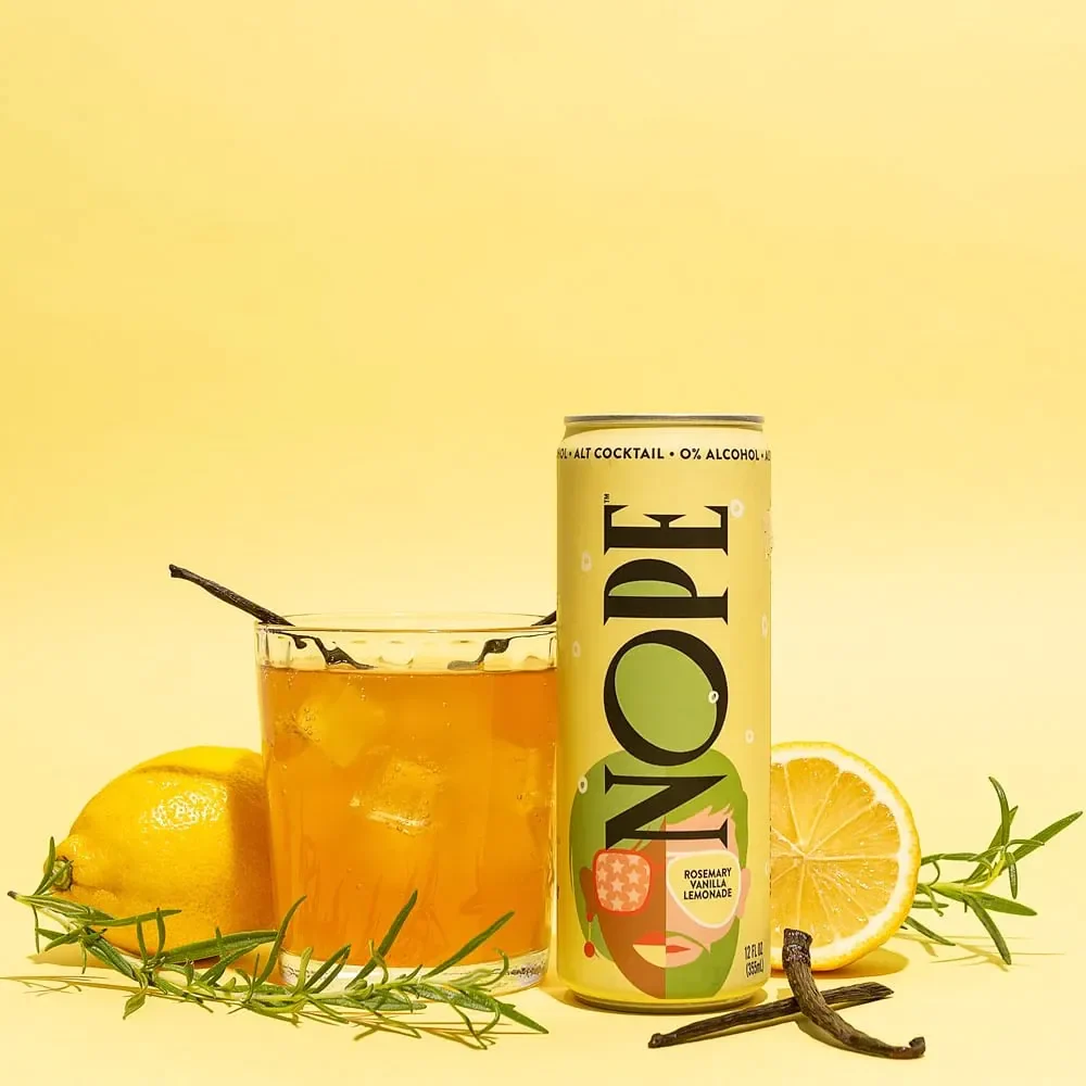 NA Sparkling Rosemary Vanilla Lemonade (4 Pack) - Image 3