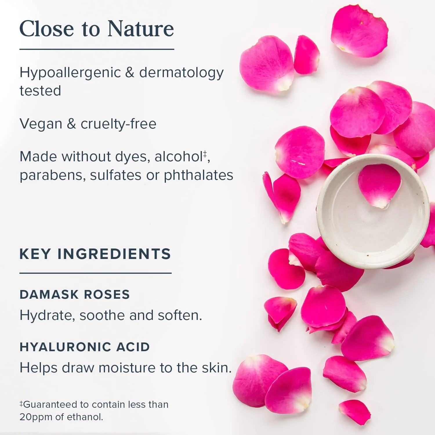 Rosewater Serum With 1% HA - Image 3