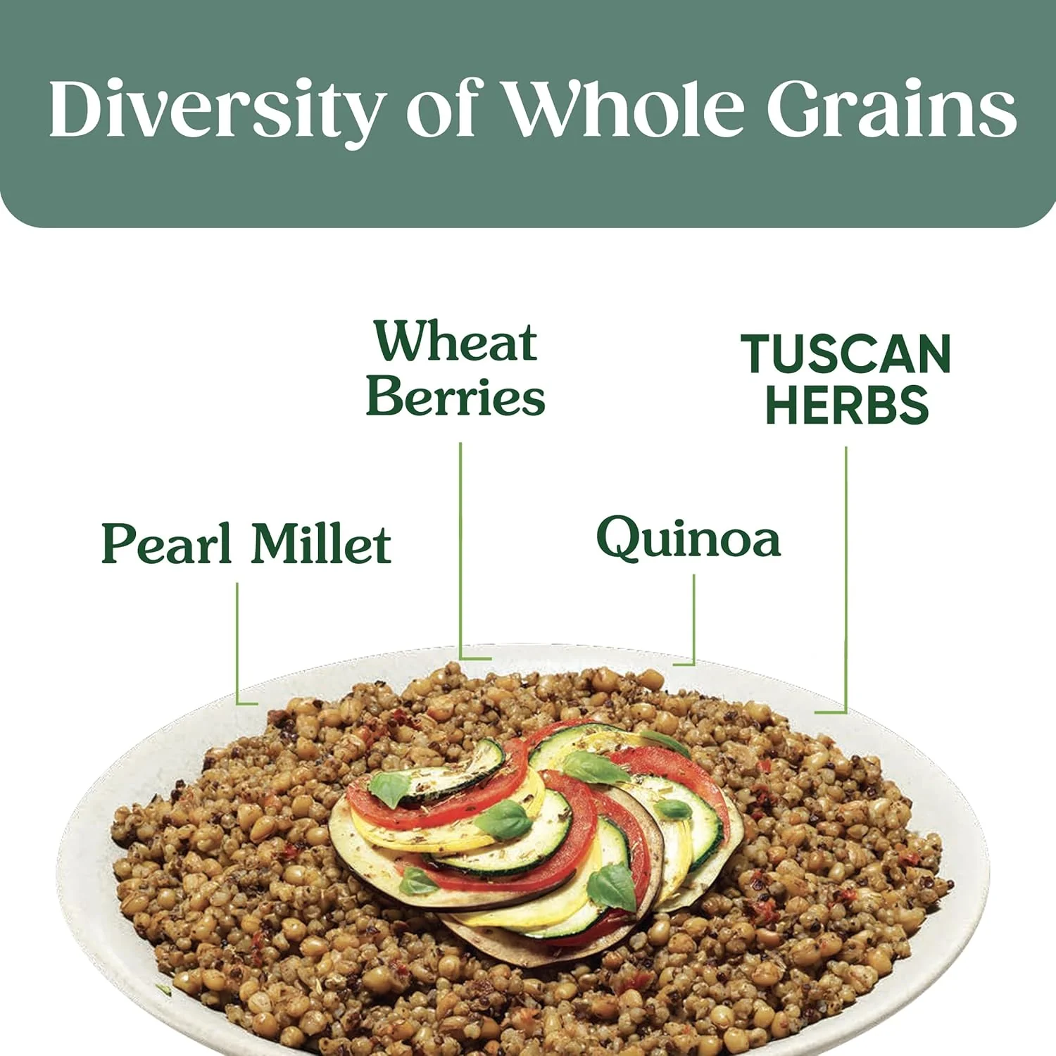 RTE Organic Super Grains flavored with Tuscan Herbs - Image 3