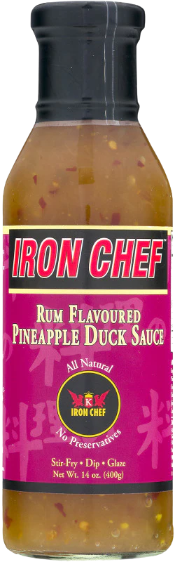 Rum Flavoured Pineapple Duck Sauce
