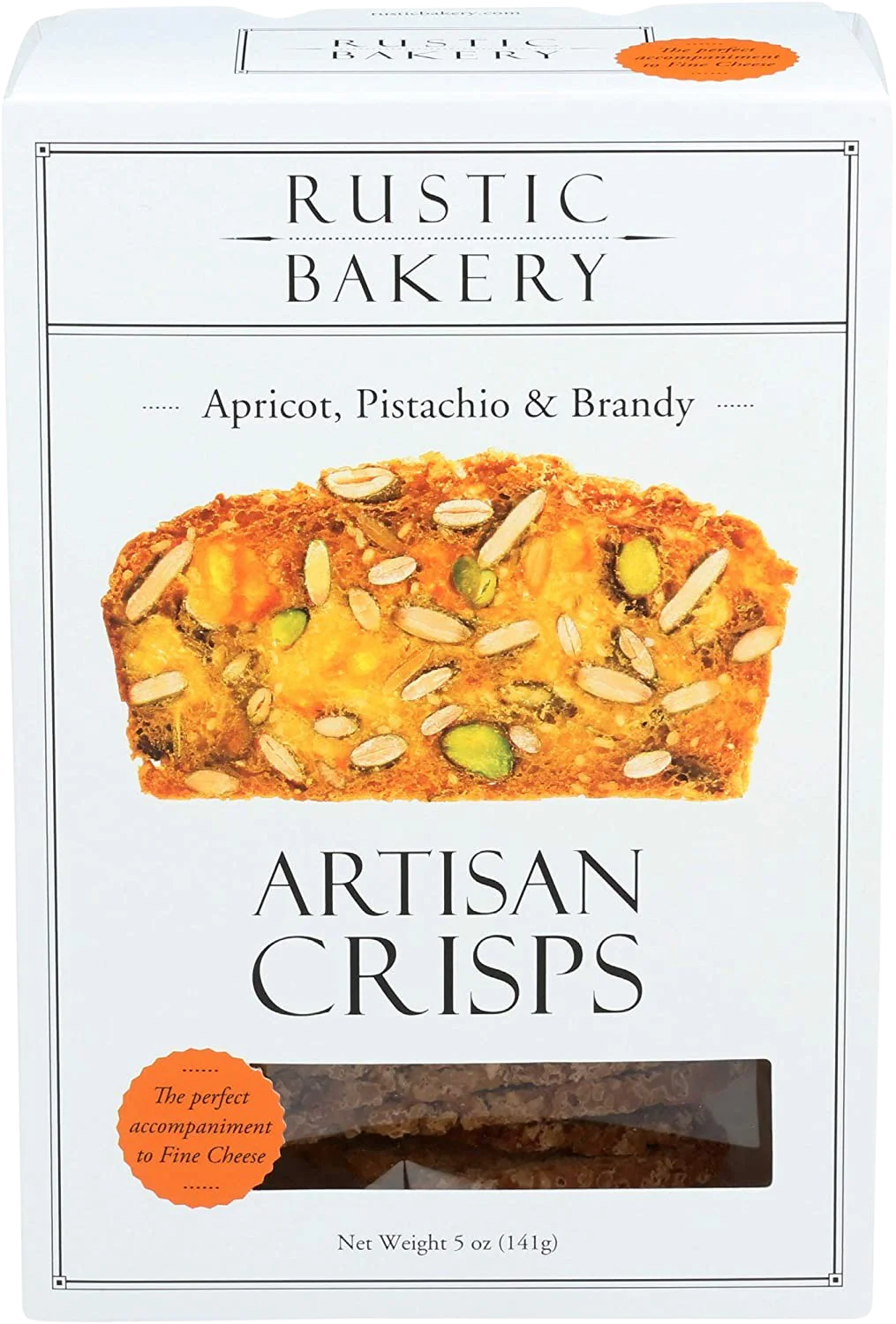Apricot Pistachio & Brandy Crisps