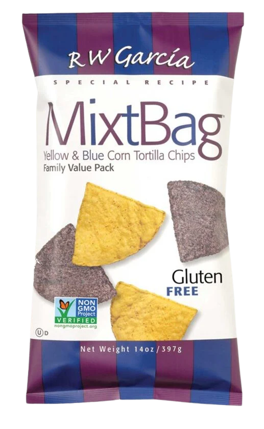 Yellow & Blue Sea Salt Tortilla Chips