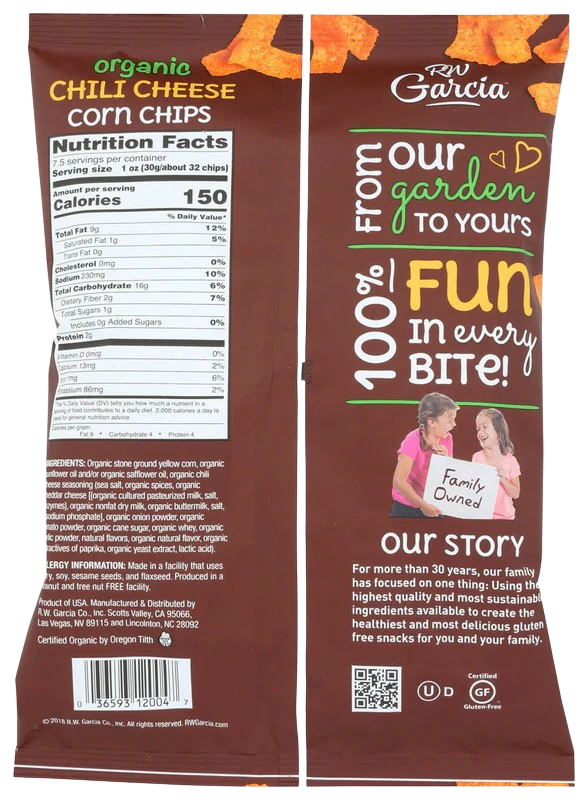 Organic Chili Cheese Corn Chips - Image 3