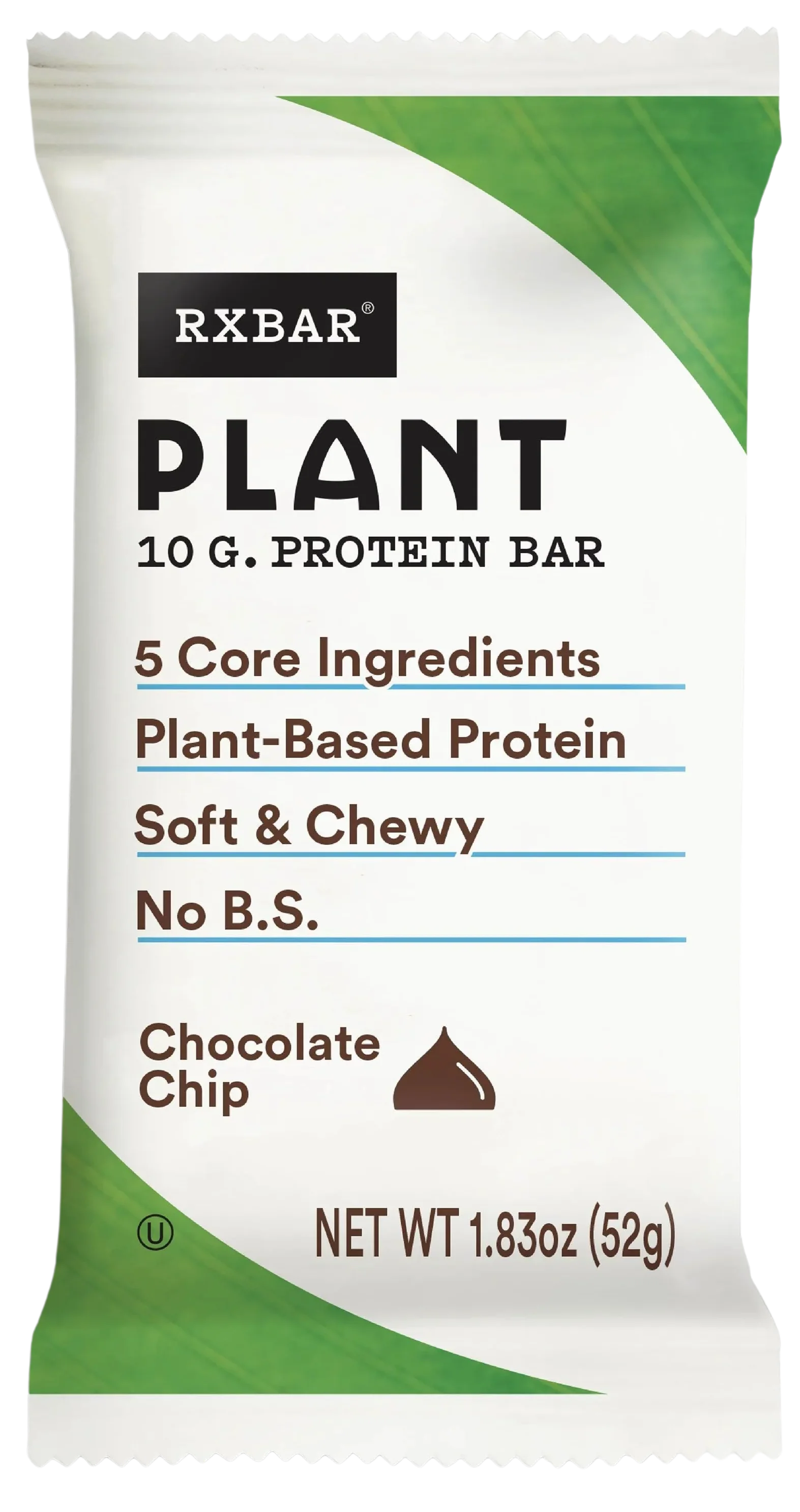 Chocolate Chip Plant Protein Bars 4Ct - Image 2