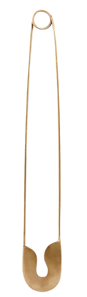 Safety Pin - Brass (5.91 in)