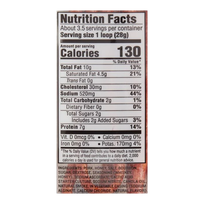 Salami Sticks Honey Bourbon (16 packs) - Image 3