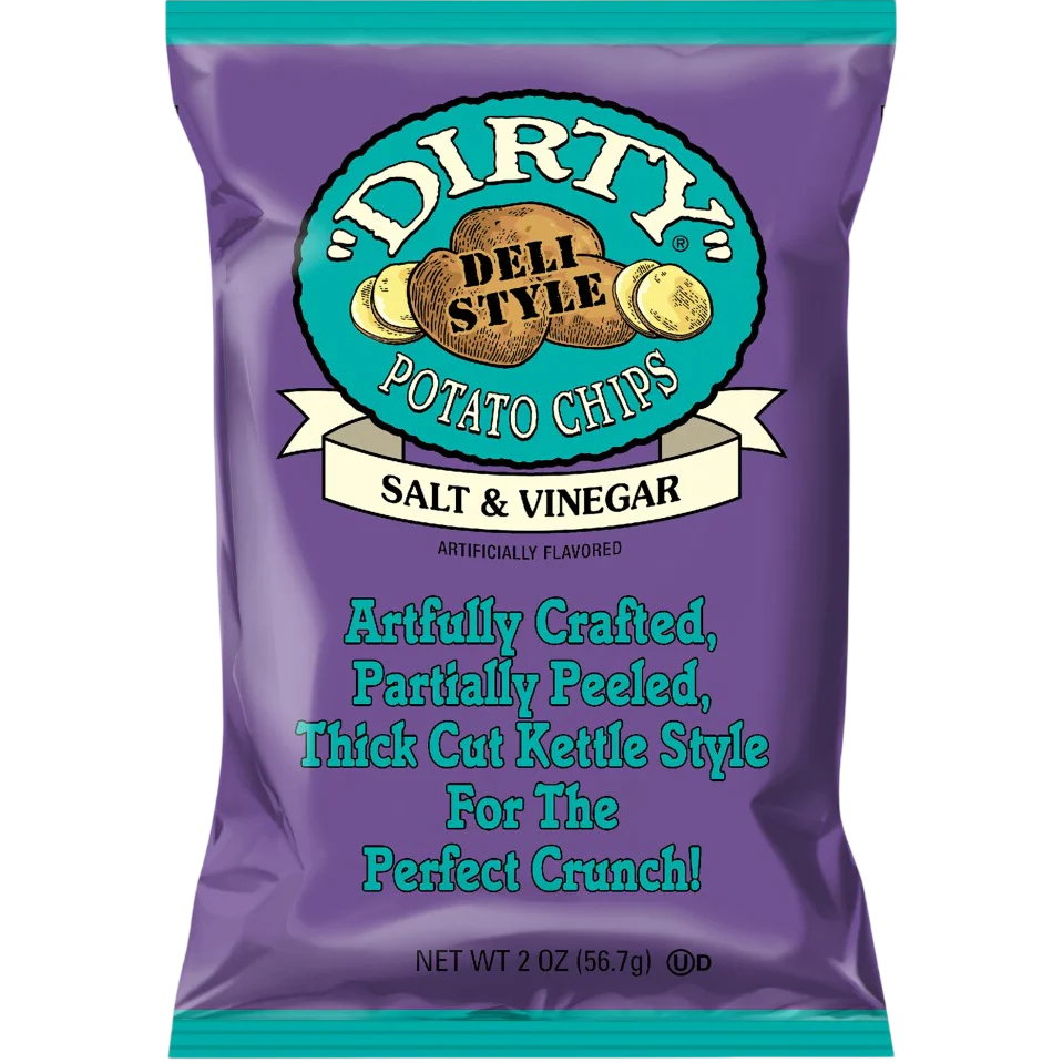 Salt And Vinegar Potato Chips (Snack Bag)