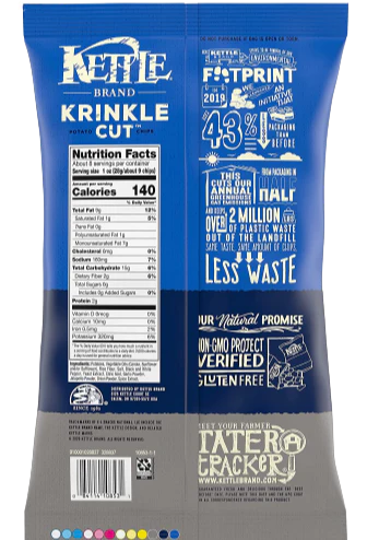 Salt & Fresh Ground Pepper Krinkle Cut Chips - Image 2