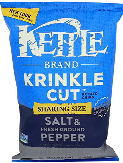 Salt & Fresh Ground Pepper Krinkle Cut Chips