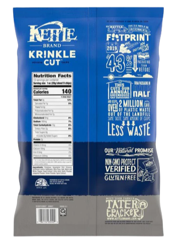 Salt & Fresh Ground Pepper Krinkle Cut Chips - Image 2