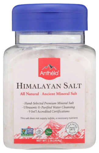 Medium Grade Himalayan Salt Jar