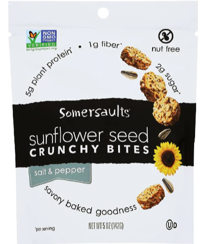 Salt & Pepper Sunflower Seed Crunchy Bites