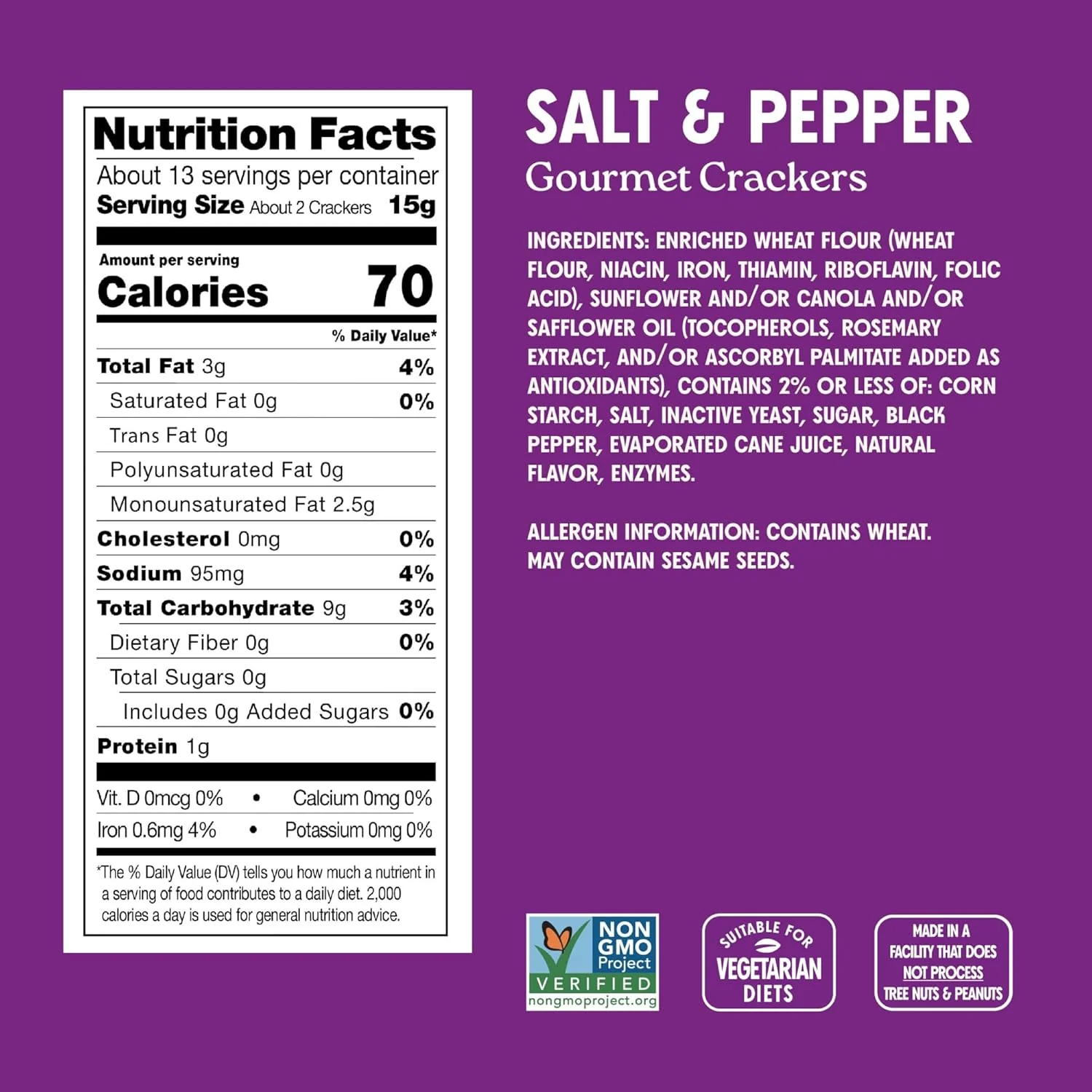 Salt & Pepper Gourmet Cracker - Image 4