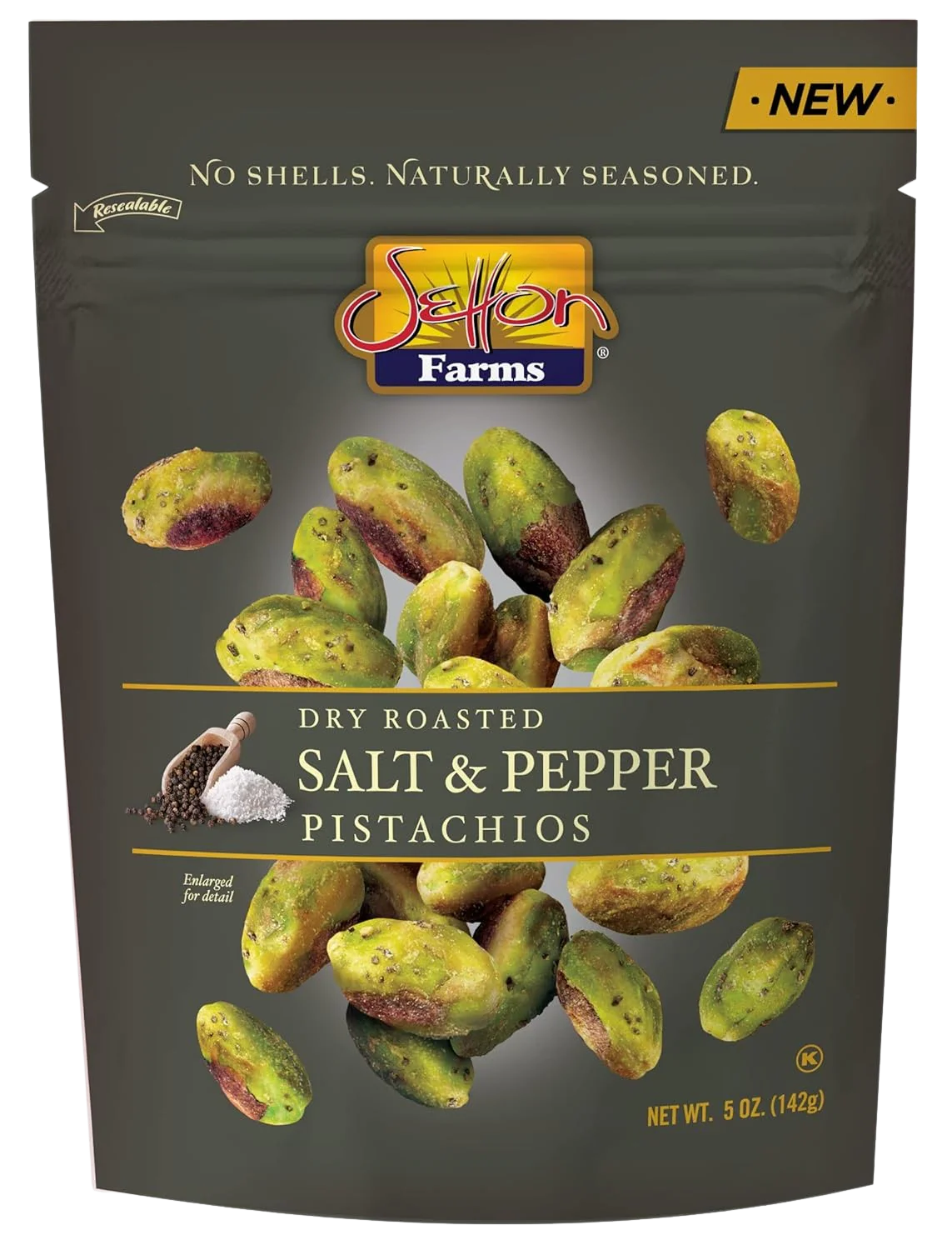Salt & Pepper Pistachios