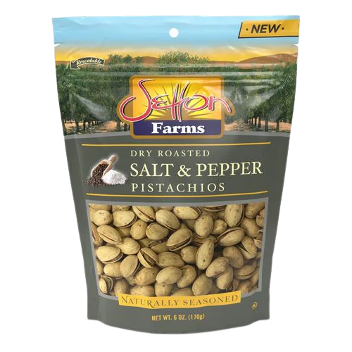 Salt & Pepper Pistachios