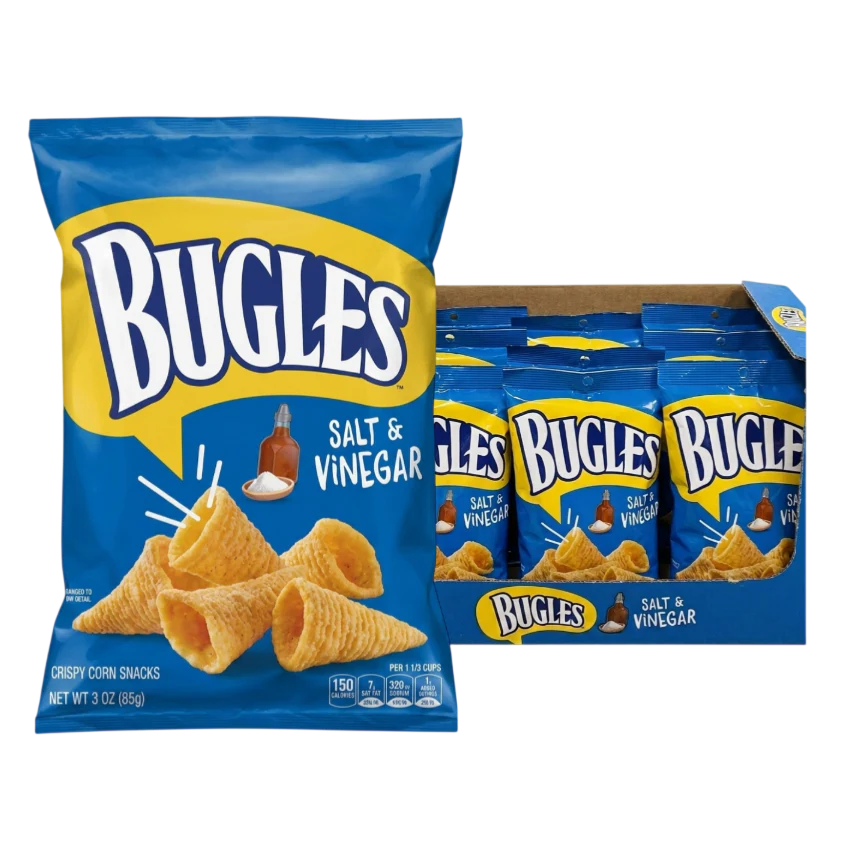 Salt & Vinegar Crispy Corn Snacks (6 CT)