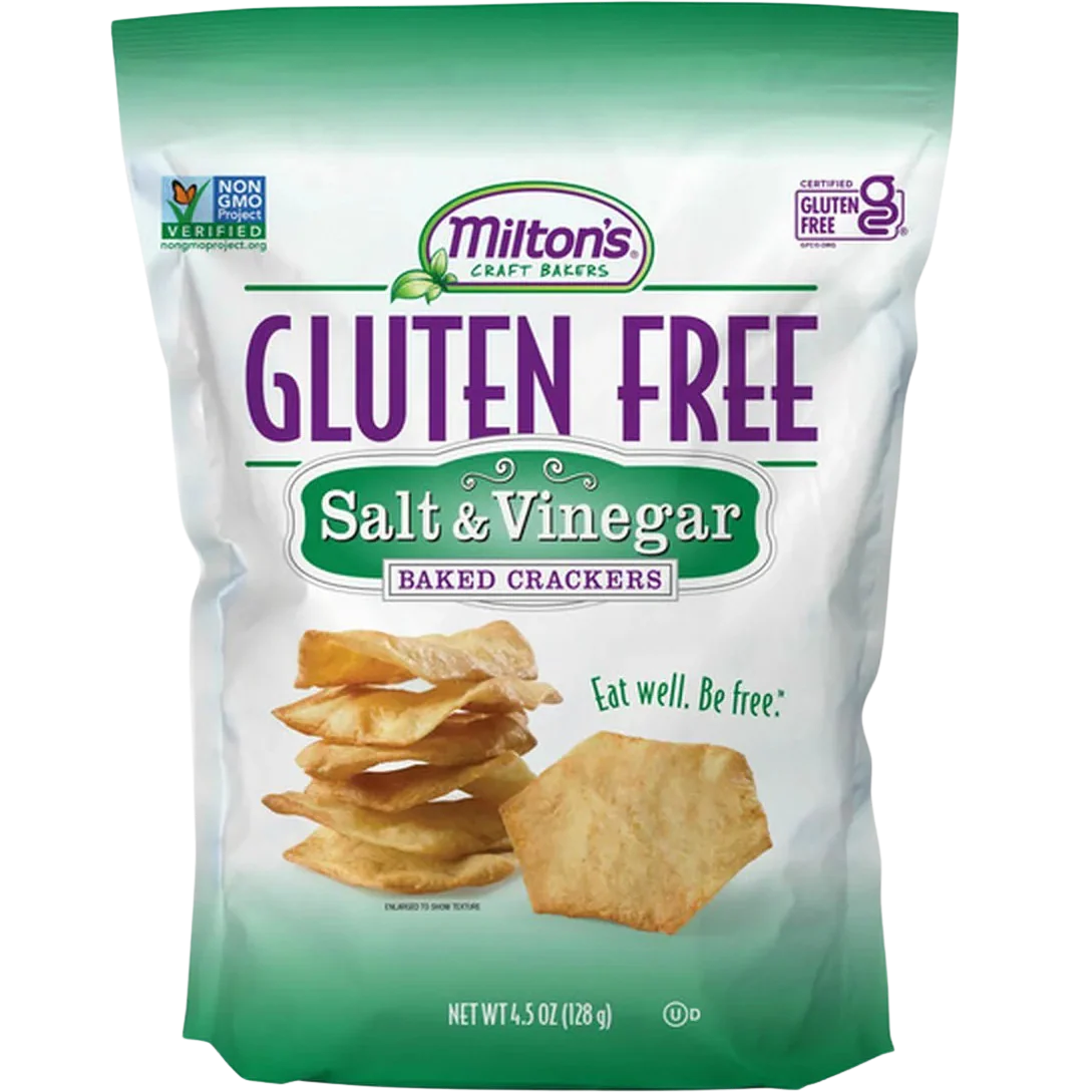 Salt & Vinegar Gluten Free Crackers