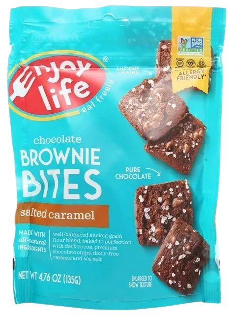 Salted Caramel Brownie Bites