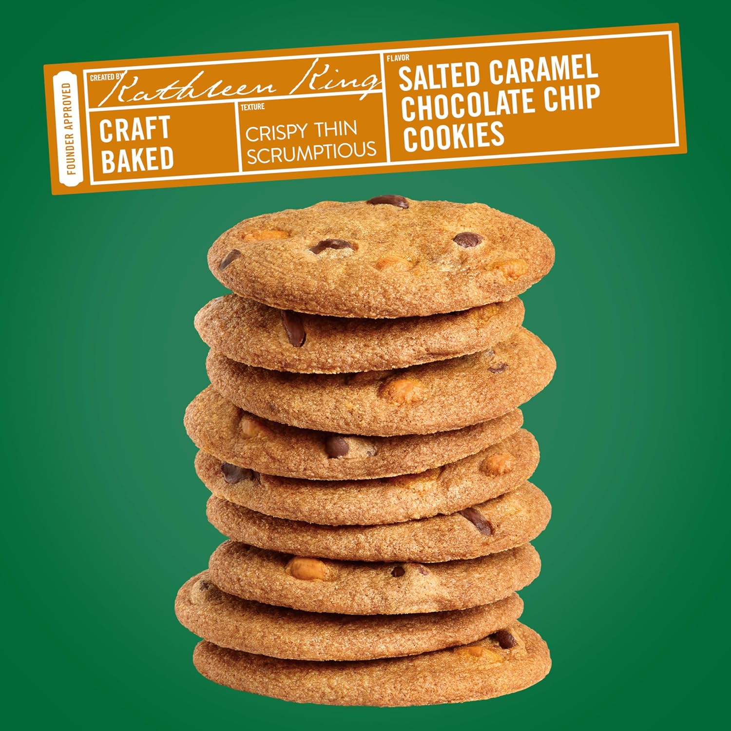 Salted Caramel Chocolate Chip Cookies - Image 2