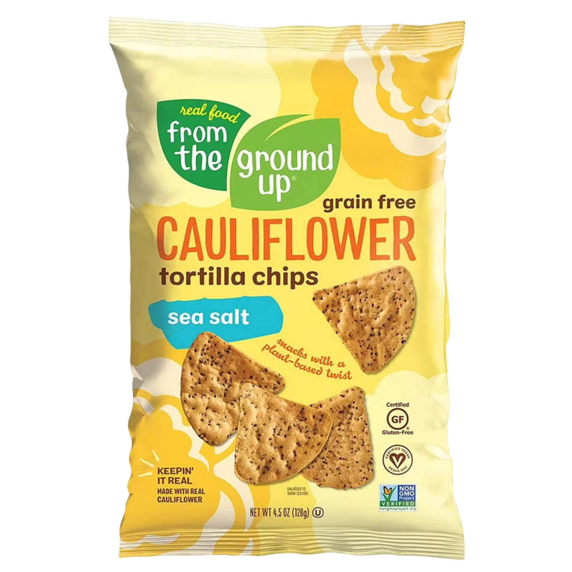 Salted Cauliflower Tortilla Chip