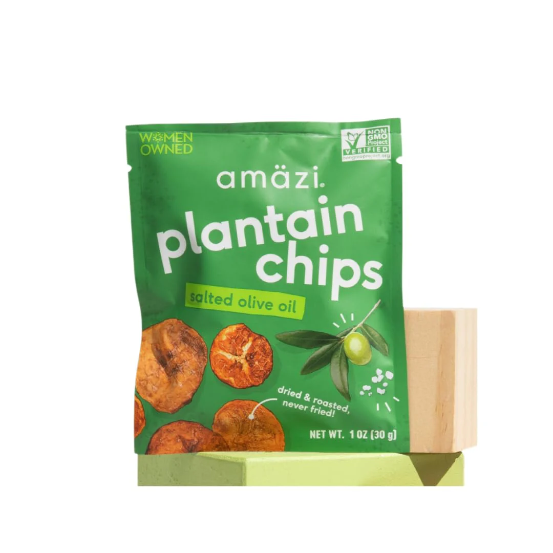 Salted Olive Oil Plantain Chips (12 Pack) - Image 3