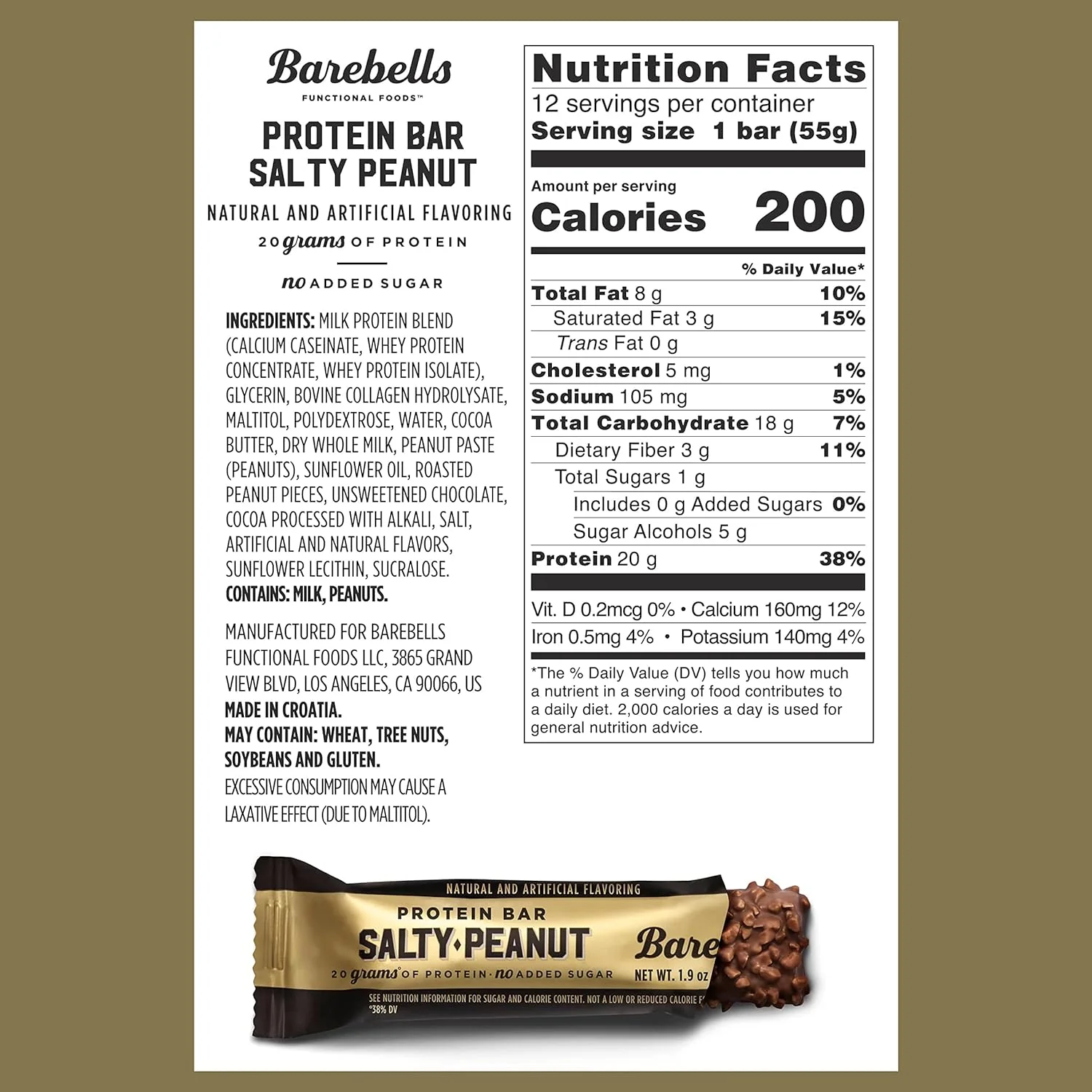 Salty Peanut Bar (12 CT) - Image 5