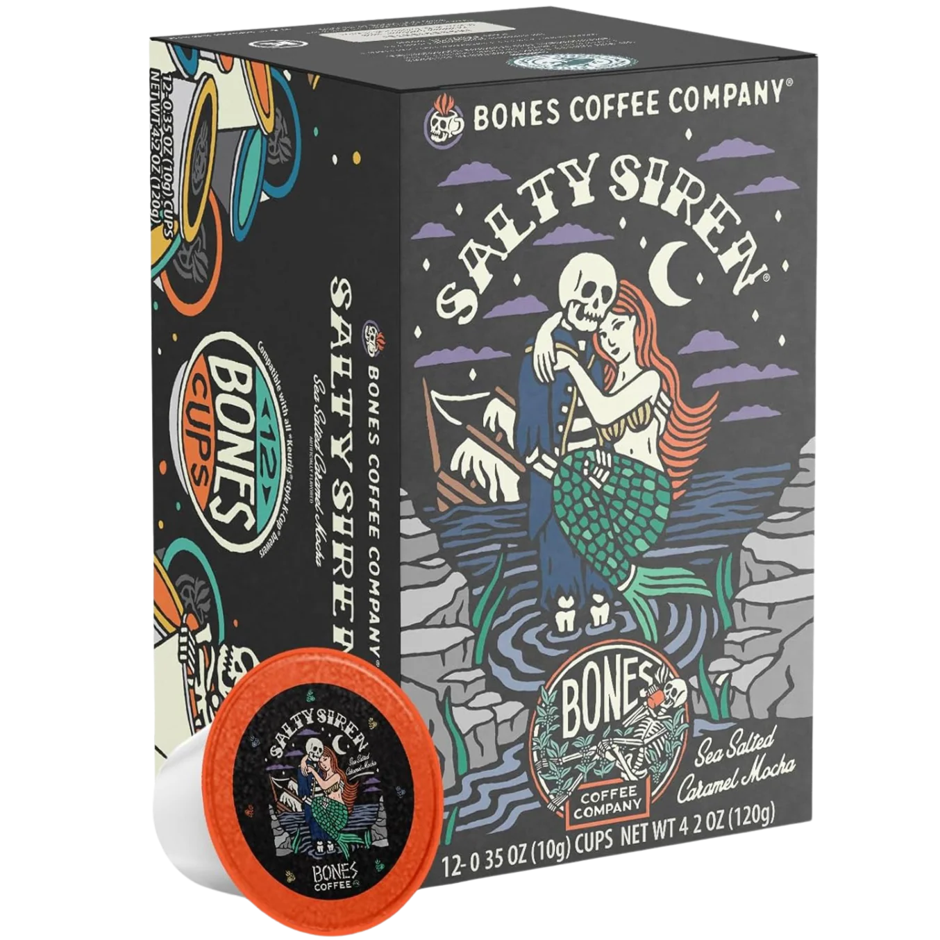 Salty Siren Bones Kcup Coffee Pods (12 CT)
