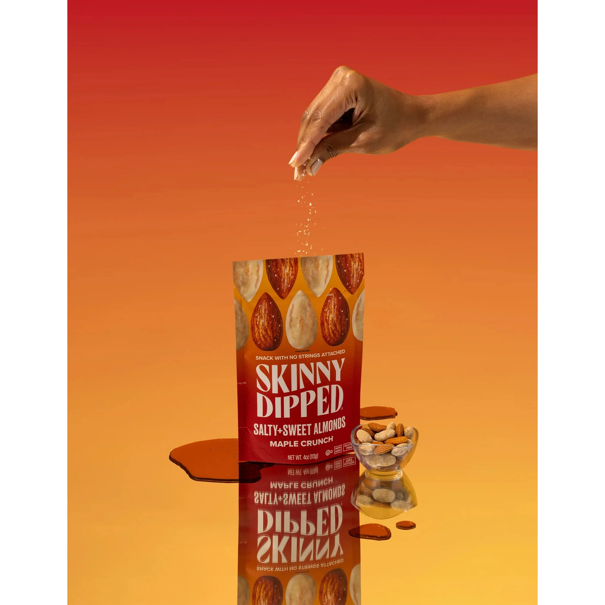 Salty + Sweet Almonds - Maple Crunch - Image 2