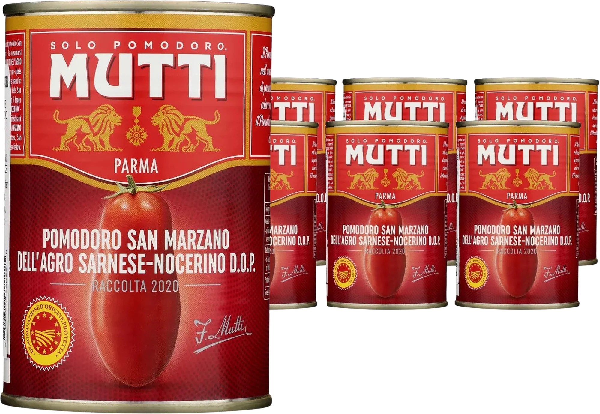 San Marzano DOP Whole Peeled Tomatoes (6 Pack)