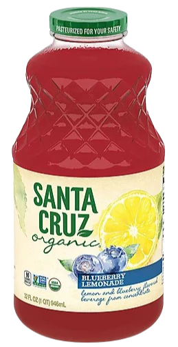 Organic Blueberry Lemonade Juice
