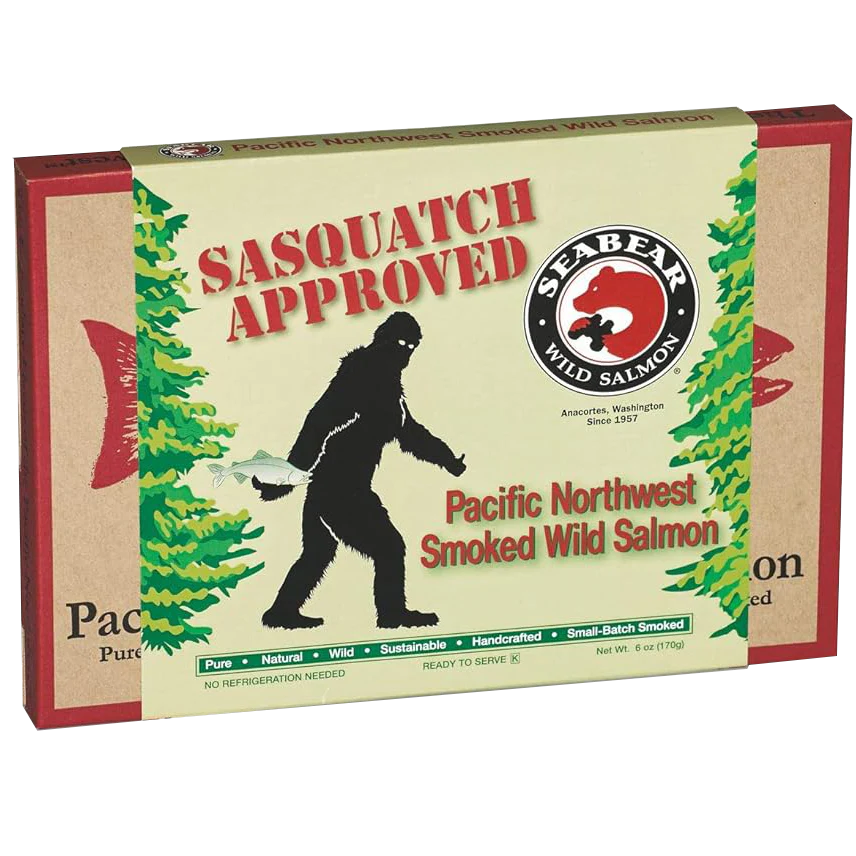Sasquatch Approved Smoked Pink Salmon