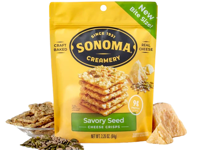 Savory Seed Cheese Crisps (12 Pack) - Image 2