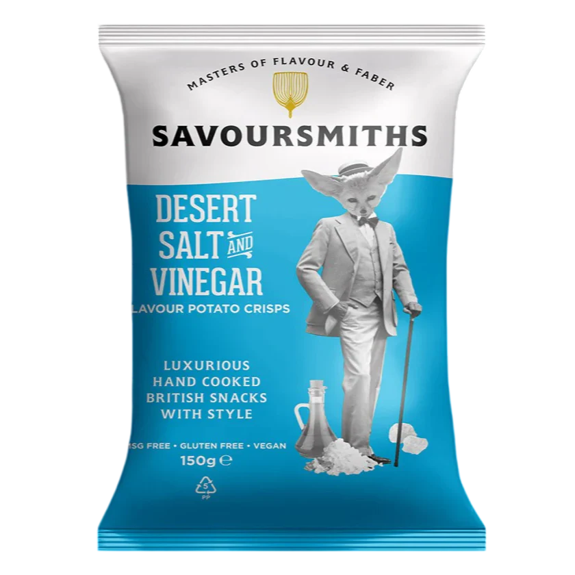 Desert Salt and Vinegar Potato Crisps