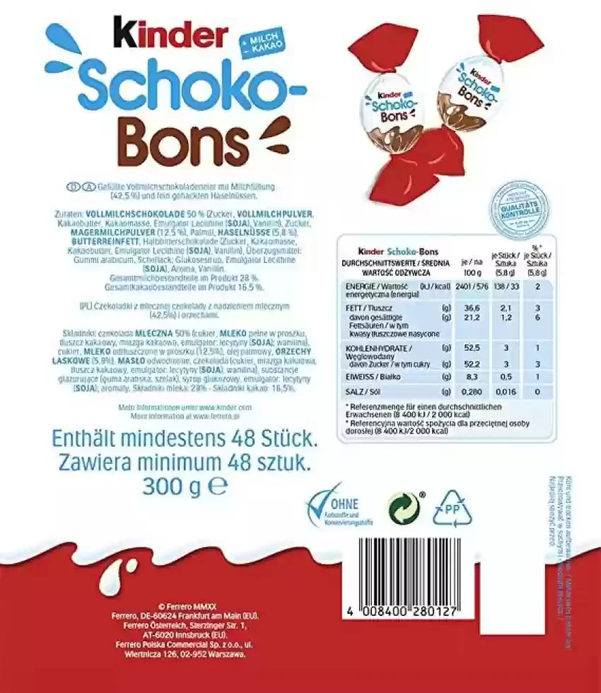 Schoko Bons Milk Chocolate Bites - Image 2