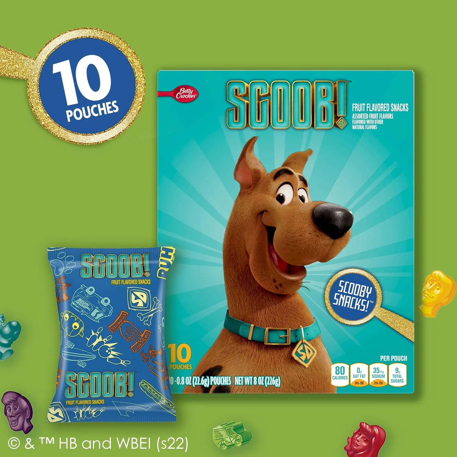 Scooby-Doo Fruit Flavored Snacks (10CT) - Image 3