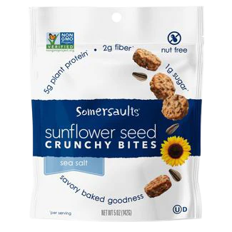 Sea Salt Sunflower Seed Crunchy Bites
