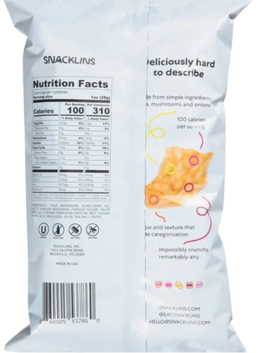 Sea Salt And Vinegar Chips - Image 2