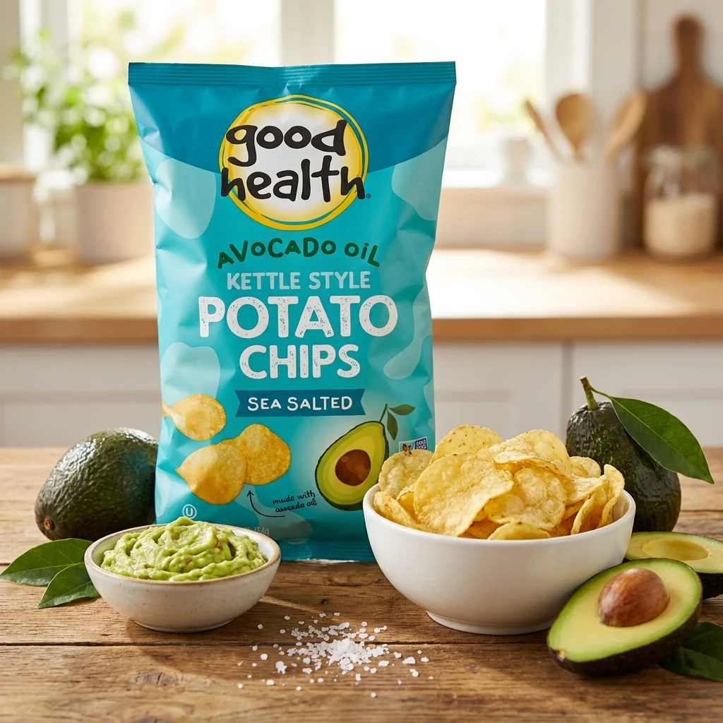 Sea Salt Avocado Oil Kettle Chips - Image 2