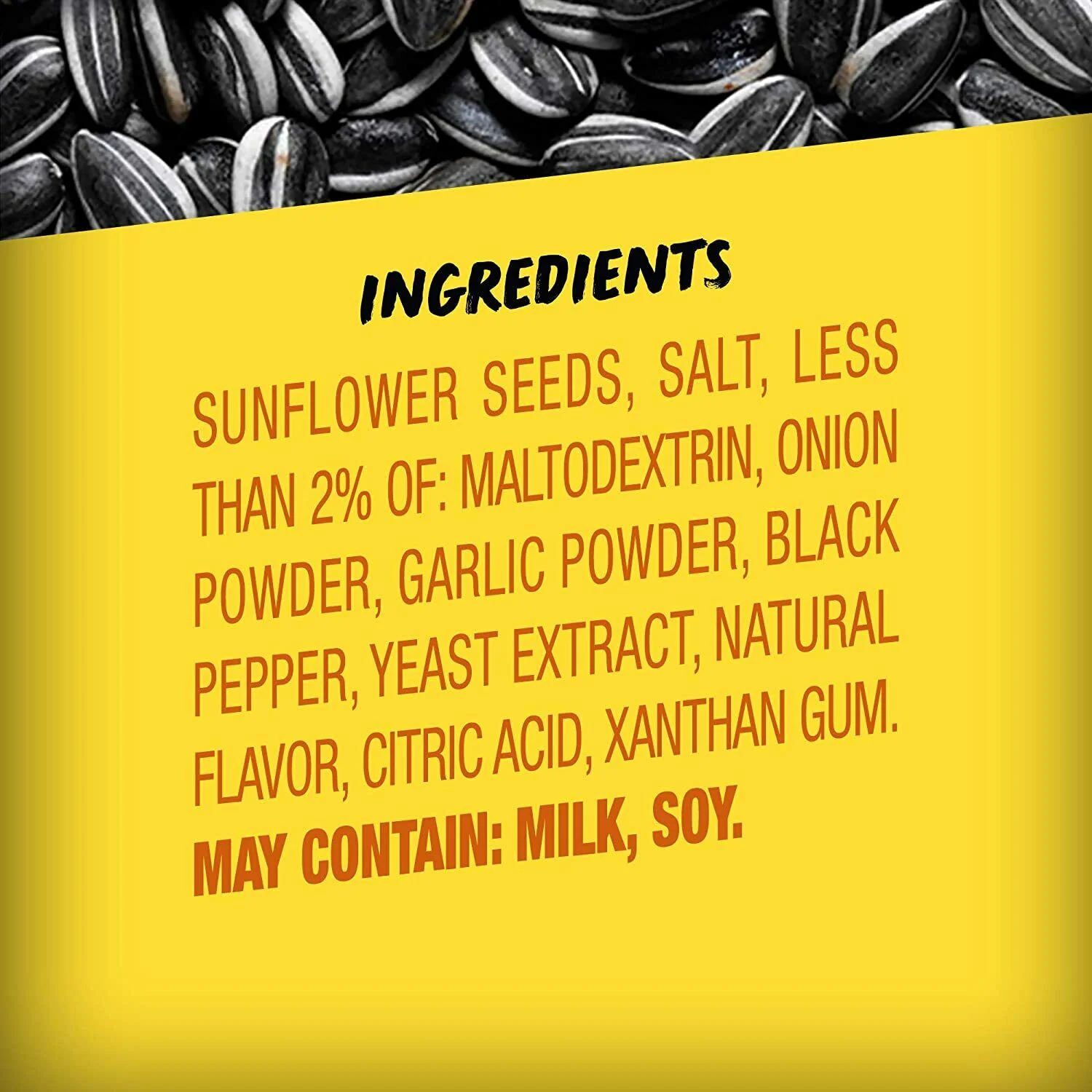 Sea Salt Black Pepper Sunflower Seeds - Image 2