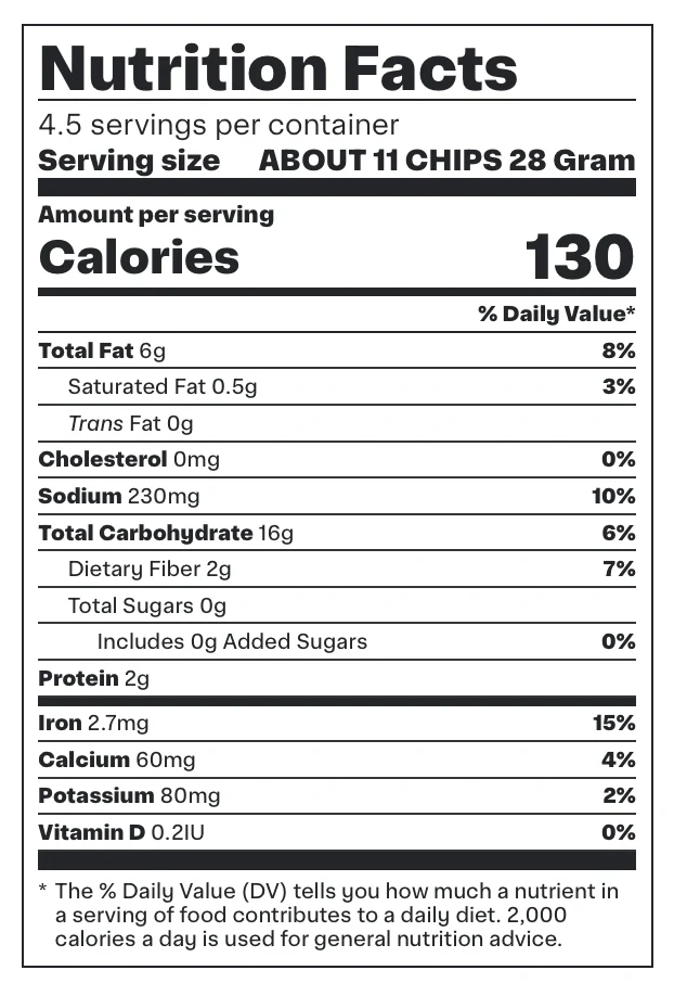 Sea Salt Cactus Tortilla Chips - Image 2