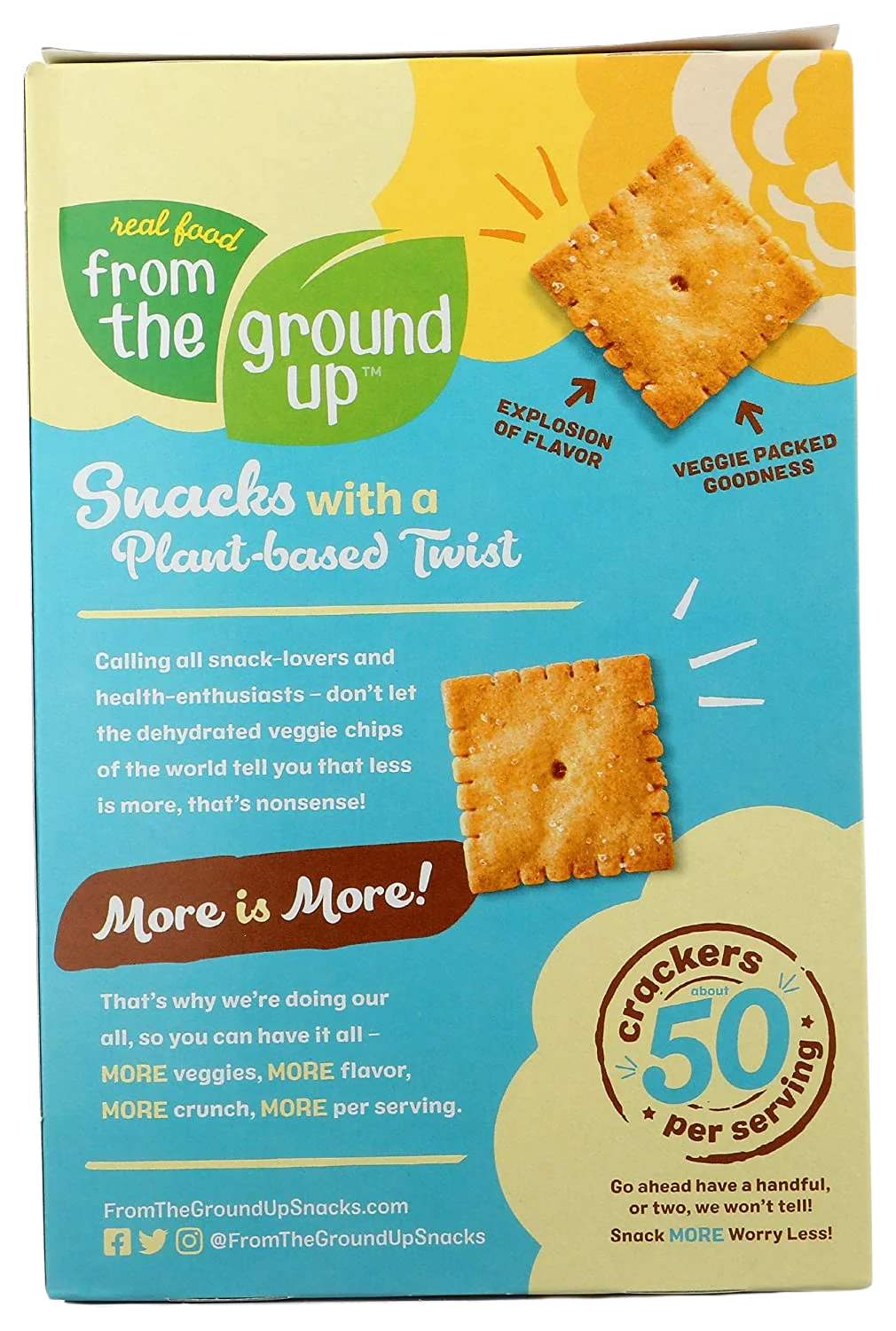 Sea Salt Cauliflower Cracker - Image 4