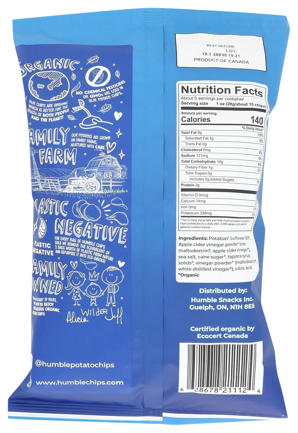 Sea Salt Cider Vinegar Chips - Image 2