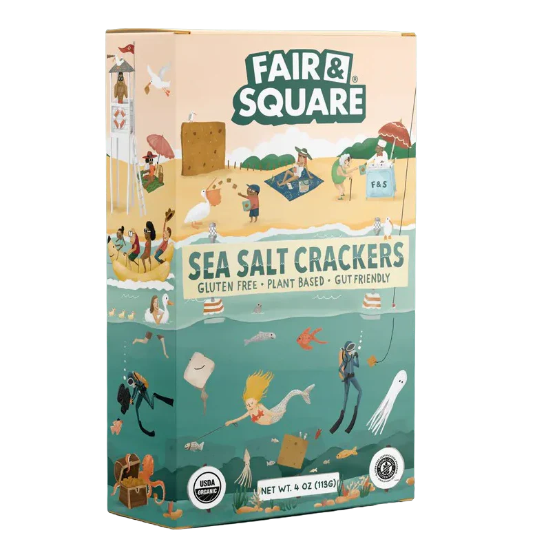 Sea Salt Crackers (8 Pack) - Image 2