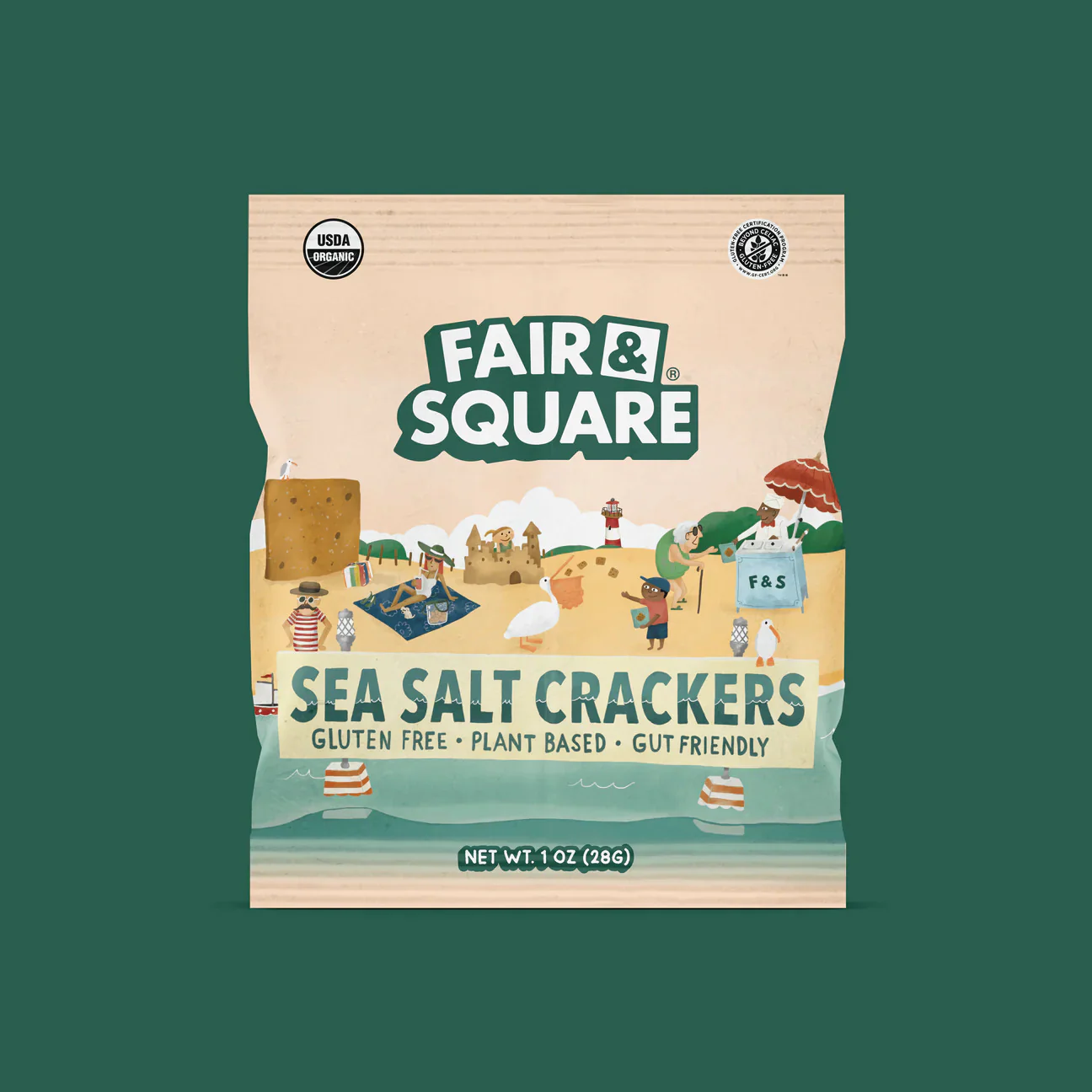 Sea Salt Crackers (18 Pack) - Image 2