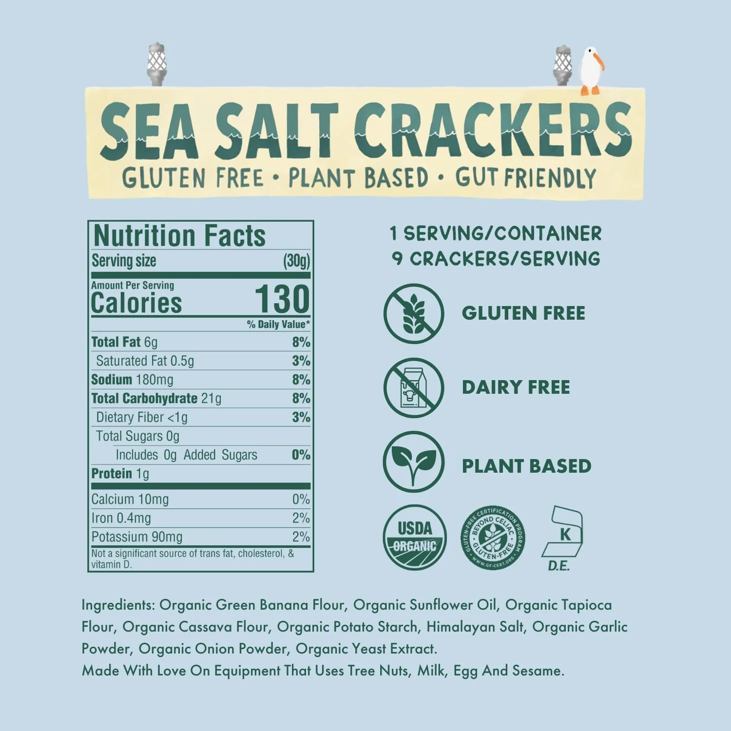 Sea Salt Crackers (18 Pack) - Image 4