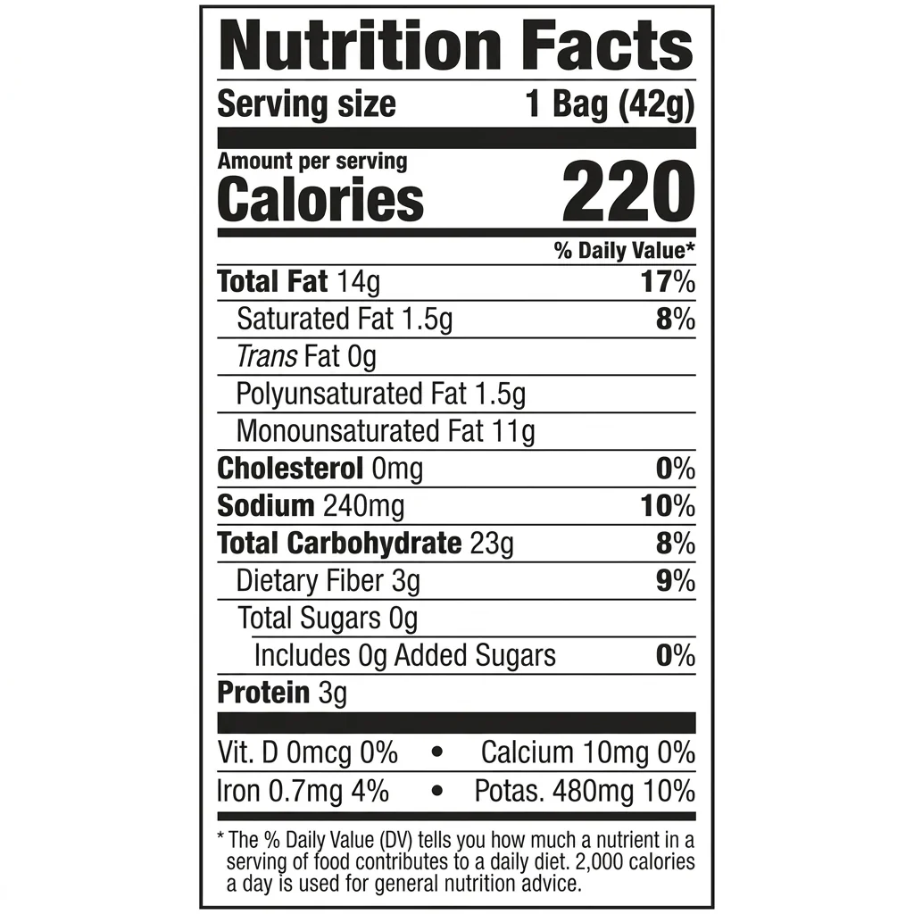 Sea Salt & Fresh Ground Pepper Potato Chips (24 CT) - Image 4